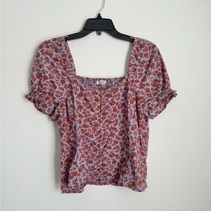 Madewell Square-neck Blouse